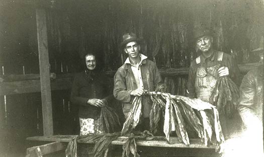 J.L. and his parents, William and Pearl Hoskins
